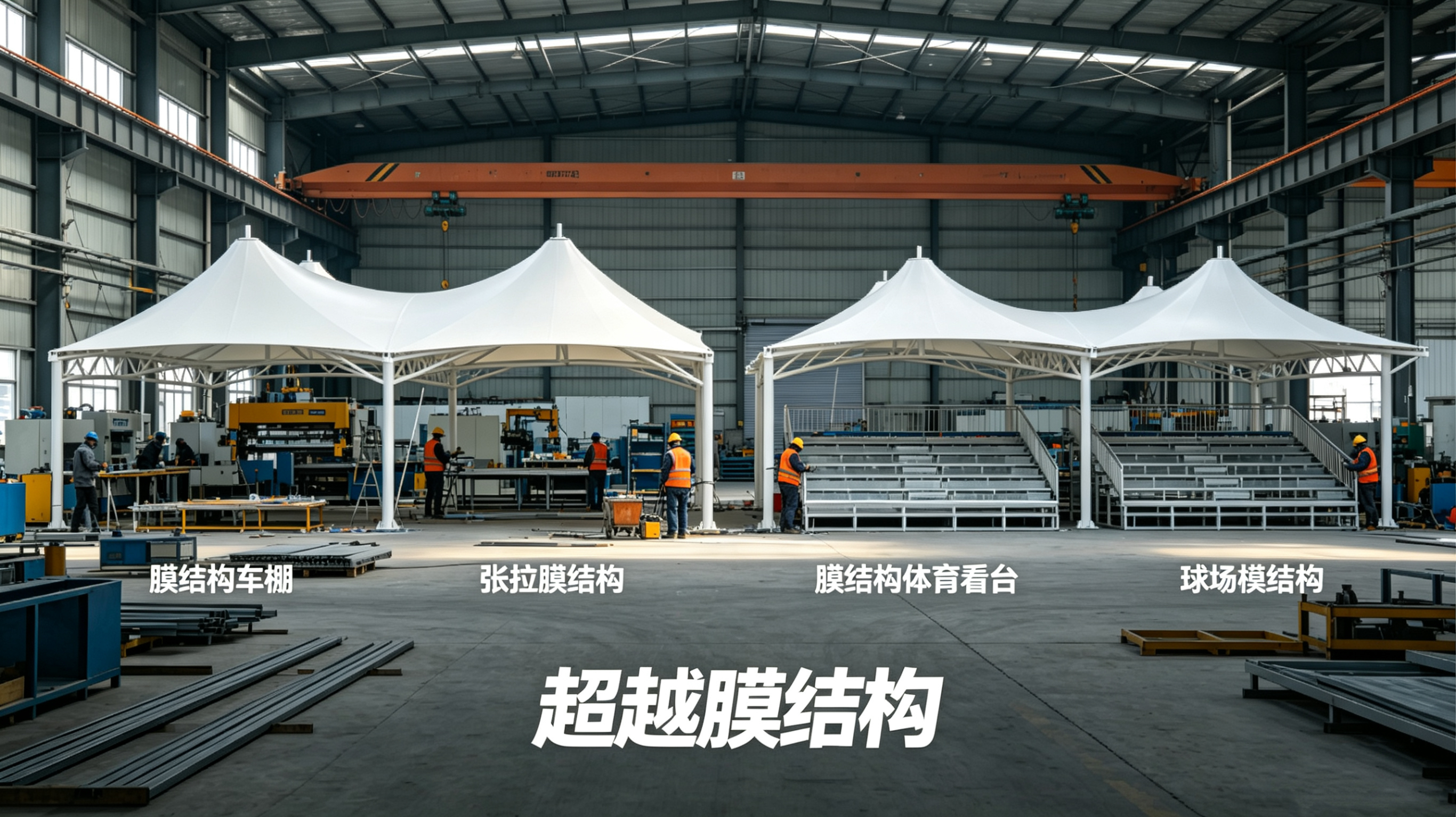 厦门市膜结构工程膜结构车棚 - 方案